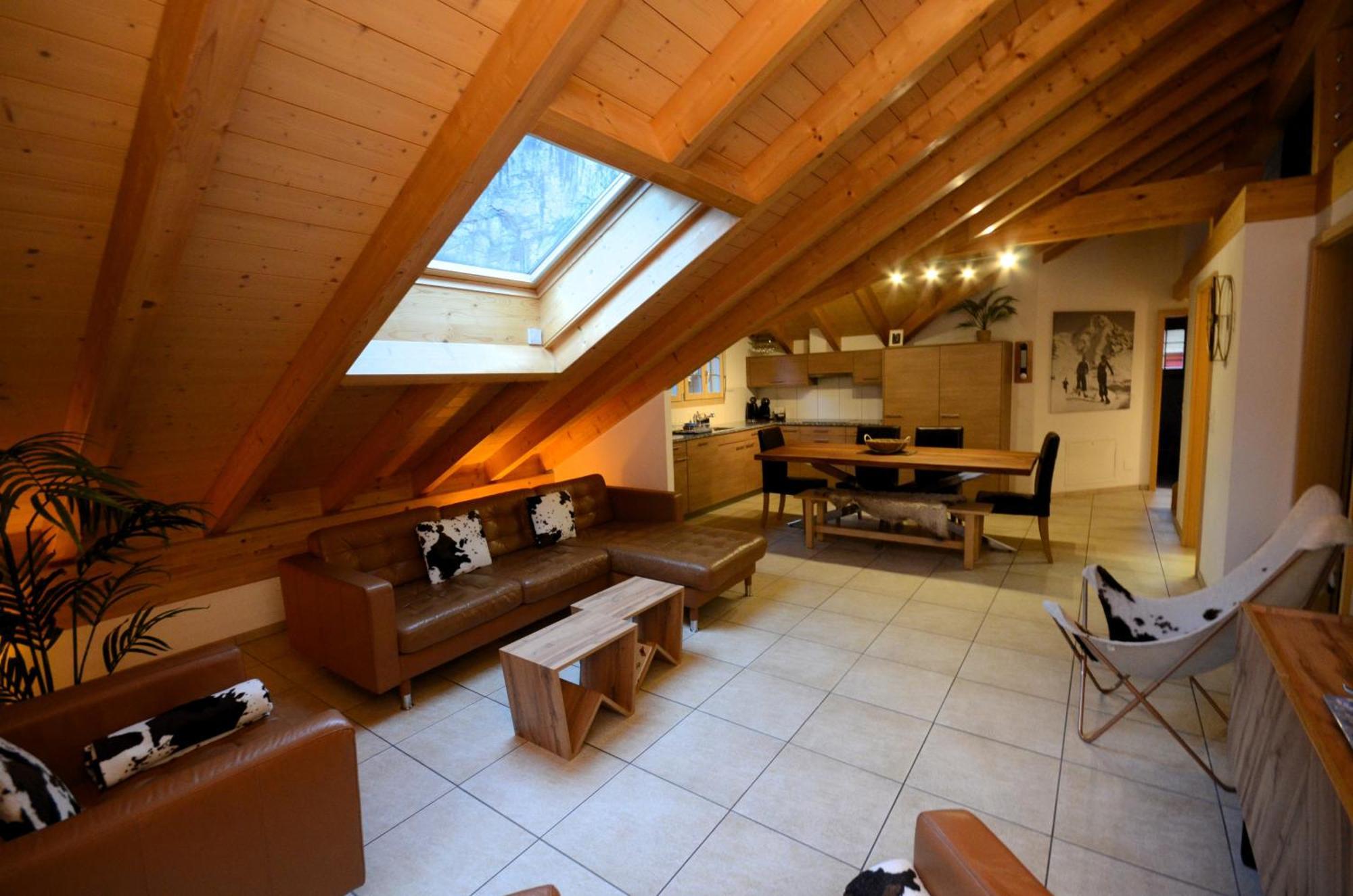 Luxury Penthouse Apartment Lauterbrunnen Exterior foto